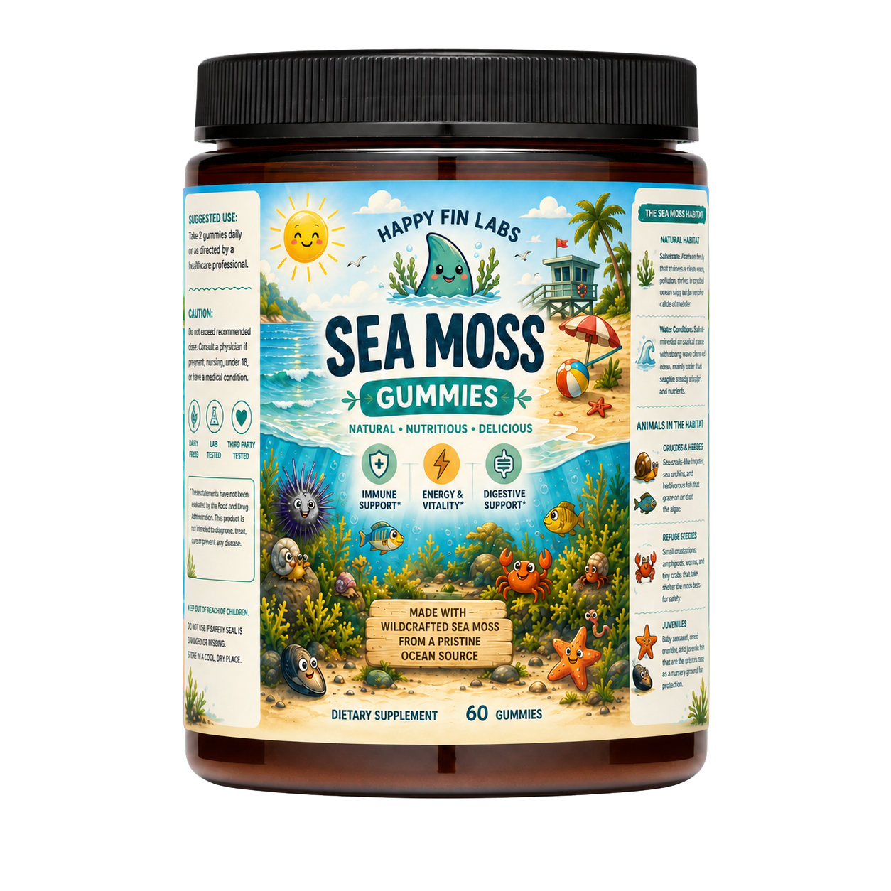 Raw sea moss versus convenient gummies